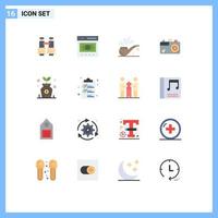 16 Creative Icons Modern Signs and Symbols of growth picture online image camera Editable Pack of Creative Vector Design Elements