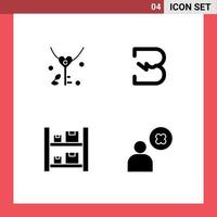 Pack of Modern Solid Glyphs Signs and Symbols for Web Print Media such as key boxes wedding crypto warehouse Editable Vector Design Elements