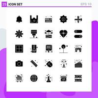 25 Creative Icons Modern Signs and Symbols of draw art supermarket ui basic Editable Vector Design Elements