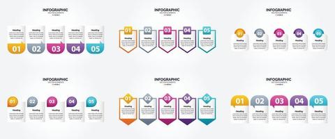 Vector illustration infographics Flat design set for advertising brochure flyer and magazine