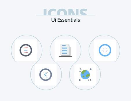 Ui Essentials Flat Icon Pack 5 Icon Design. documents. copy. globe. minus. delete vector