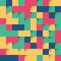 Green and Yellow abstract squares Background design for poster flyer cover brochure vector