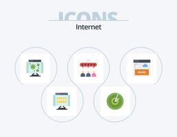 Internet Flat Icon Pack 5 Icon Design. share. team. biology. sharing. group vector