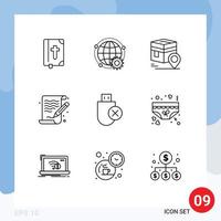 9 Thematic Vector Outlines and Editable Symbols of file arts multiplayer art map Editable Vector Design Elements