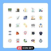 Set of 25 Modern UI Icons Symbols Signs for car juice religion drink work Editable Vector Design Elements