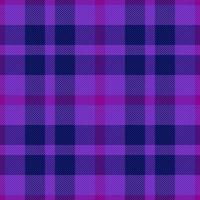 Textile fabric tartan. Plaid seamless vector. Check background texture pattern. vector