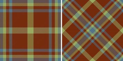 Check plaid textile. Background fabric pattern. Vector texture seamless tartan.