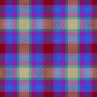 Seamless plaid fabric. Pattern check tartan. Textile texture vector background.