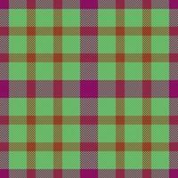 Textile fabric seamless. Check background vector. Plaid tartan texture pattern. vector