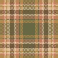 Plaid check pattern. Seamless fabric texture. Tartan textile print. vector