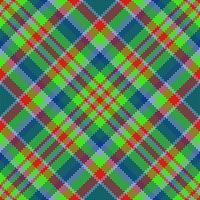 Seamless vector texture. Plaid textile pattern. Fabric background tartan check.