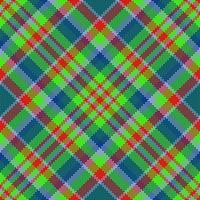 Seamless vector texture. Plaid textile pattern. Fabric background tartan check.