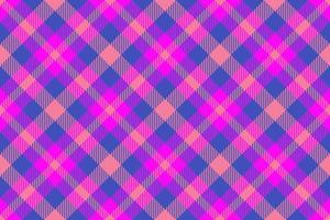 Seamless plaid tartan. Check fabric background. Vector textile pattern texture.