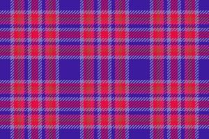 Texture seamless fabric. Plaid textile tartan. Vector background pattern check.