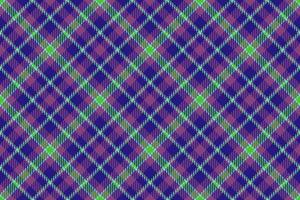 Texture textile check. Vector seamless background. Fabric pattern plaid tartan.