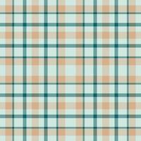 Plaid seamless pattern. Check fabric texture. Vector textile print.