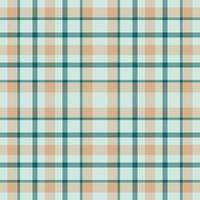 Plaid seamless pattern. Check fabric texture. Vector textile print.