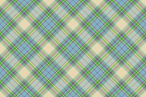 Seamless background fabric. Textile plaid pattern. Tartan vector texture check.