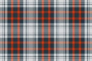 Seamless pattern of scottish tartan plaid. Repeatable background with check fabric texture. Vector backdrop striped textile print.