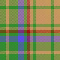 Textile pattern check. Seamless plaid texture. Fabric vector background tartan.