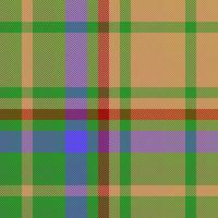 Textile pattern check. Seamless plaid texture. Fabric vector background tartan.