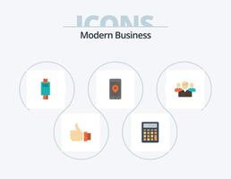 paquete de iconos planos de negocios modernos 5 diseño de iconos. máquina de tarjeta de crédito. controlar. negocio. tarjeta. máquina vector