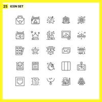 25 Creative Icons Modern Signs and Symbols of css cascading back to school canada wedding Editable Vector Design Elements