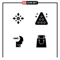 Universal Solid Glyphs Set for Web and Mobile Applications celebrate snooker diwali billiards training Editable Vector Design Elements