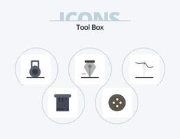 Tools Flat Icon Pack 5 Icon Design. . pen. vector