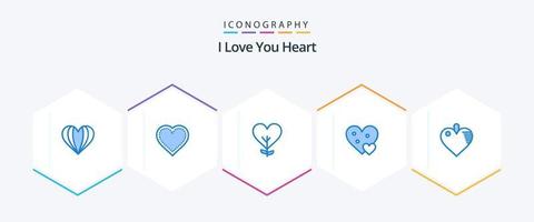 Heart 25 Blue icon pack including like. heart. favorite. plant. like vector