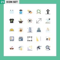 25 Creative Icons Modern Signs and Symbols of carpentry religion folder muslim copy Editable Vector Design Elements