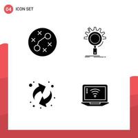 Creative Icons Modern Signs and Symbols of bacteria arrows virus optimization resources Editable Vector Design Elements