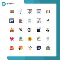 25 Creative Icons Modern Signs and Symbols of file browser pharmacy archive drafting Editable Vector Design Elements