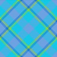 Plaid seamless vector. Texture fabric textile. Pattern background tartan check. vector