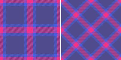 Textile vector tartan. Seamless pattern background. Check plaid texture fabric.