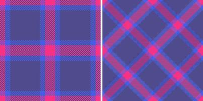 Textile vector tartan. Seamless pattern background. Check plaid texture fabric.