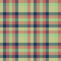 Tartan plaid fabric. Seamless background vector. Check texture textile pattern. vector