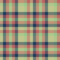 Tartan plaid fabric. Seamless background vector. Check texture textile pattern. vector