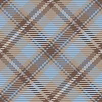 Seamless pattern of scottish tartan plaid. Repeatable background with check fabric texture. Vector backdrop striped textile print.