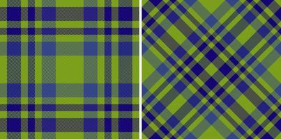 Pattern background seamless. Vector textile check. Plaid texture fabric tartan.