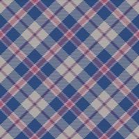 Seamless pattern of scottish tartan plaid. Repeatable background with check fabric texture. Vector backdrop striped textile print.