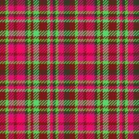 Tartan fabric plaid. Seamless texture check. Background textile pattern vector. vector