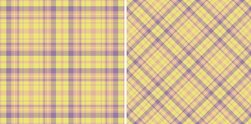 Vector tartan fabric. Check seamless texture. Plaid textile background pattern.