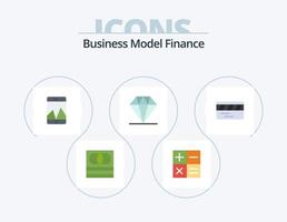 paquete de iconos planos de finanzas 5 diseño de iconos. . . teléfono inteligente bajo tierra. boleto vector