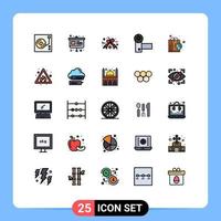 25 Creative Icons Modern Signs and Symbols of ecology systems discount gadgets devices Editable Vector Design Elements