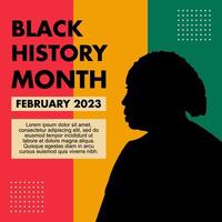 Black History Month vector