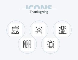 Thanks Giving Line Icon Pack 5 Icon Design. thanksgiving. love letter. agriculture. love. thanksgiving vector