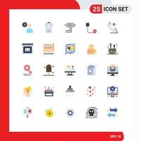 25 Creative Icons Modern Signs and Symbols of medical hardware iphone devices computers Editable Vector Design Elements
