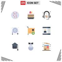 9 Creative Icons Modern Signs and Symbols of mobile devices hose computers add Editable Vector Design Elements