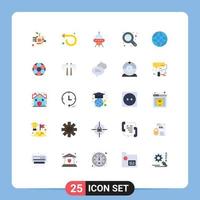 25 Creative Icons Modern Signs and Symbols of zoom tool zoom in left maximize rocket Editable Vector Design Elements